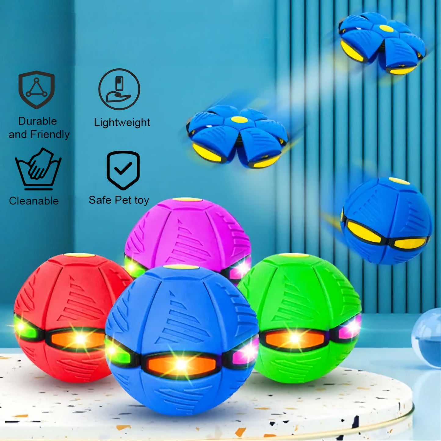 Bouncing UFO Ball